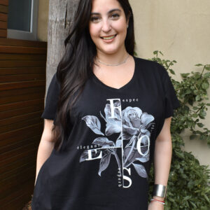 Remera Negra Elegant