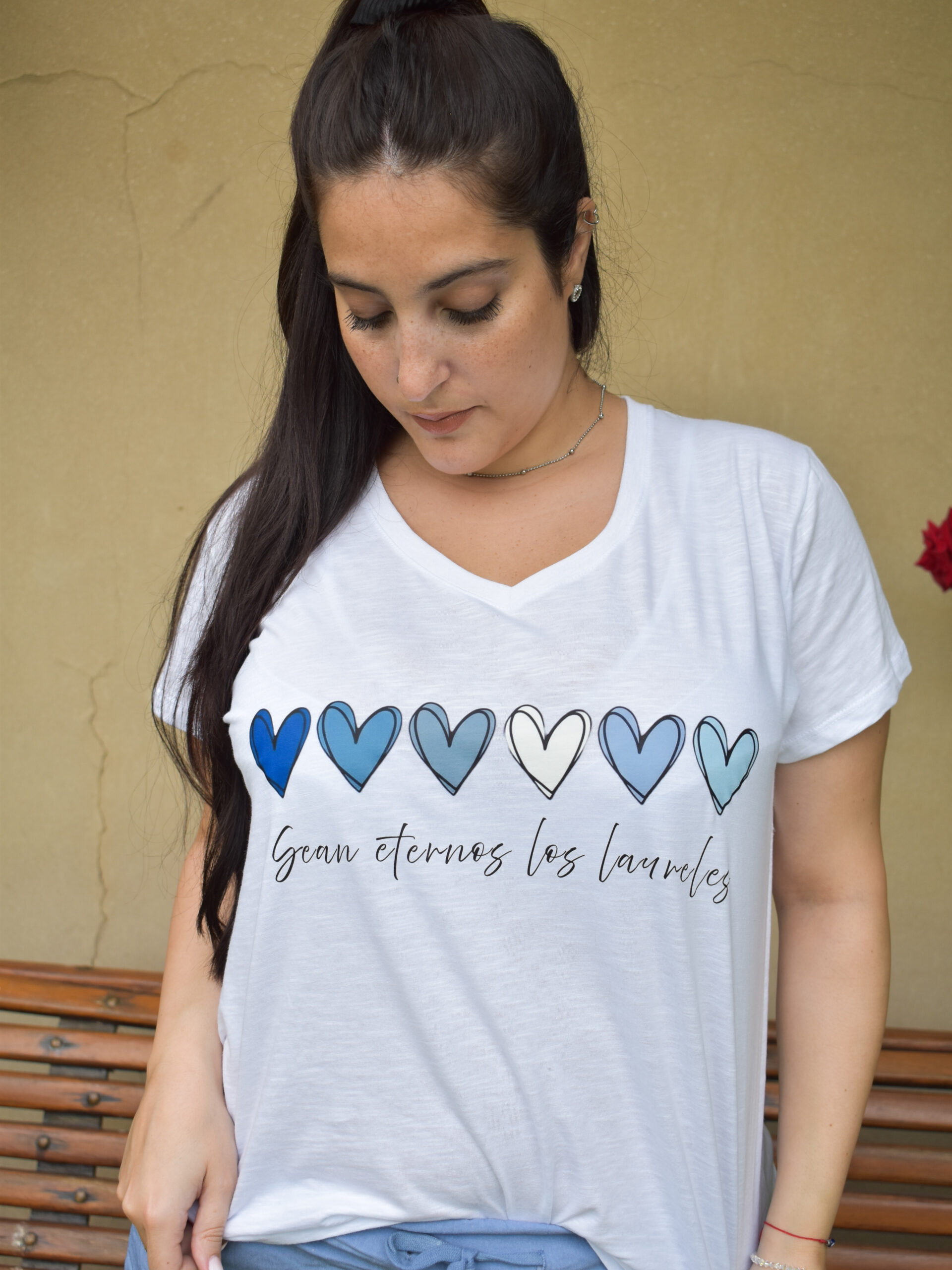 Remera corazones sean eternos... - Imagen 3